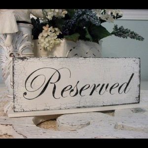 Reserved for Ashley